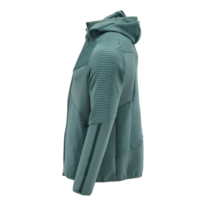 Mascot Fleecepullover Microfleecejacke Kapuze Reißverschluss 3XL helles Waldgrün