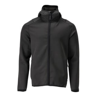 Mascot Fleecepullover Microfleecejacke Kapuze Reißverschluss 3XL schwarz