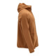 Mascot Fleecepullover Microfleecejacke Kapuze Reißverschluss 4XL nussbraun