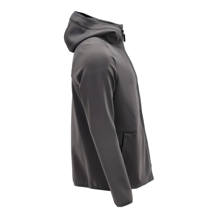 Mascot Fleecepullover Microfleecejacke Kapuze Reißverschluss Anthrazitgrau Größe M