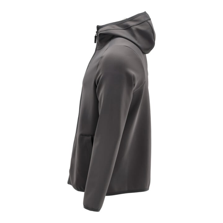 Mascot Fleecepullover Microfleecejacke Kapuze Reißverschluss Anthrazitgrau Größe S