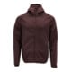 Mascot Fleecepullover Microfleecejacke Kapuze Reißverschluss bordeaux Gr. S