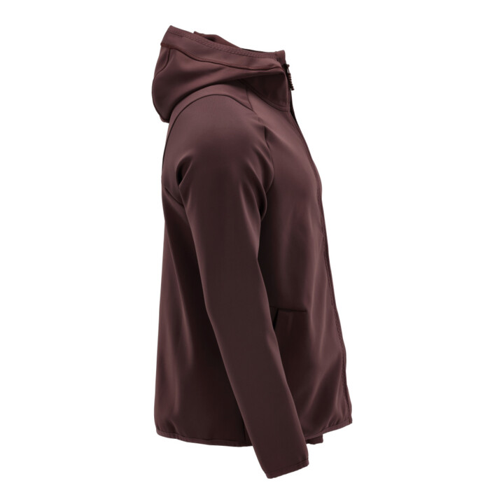Mascot Fleecepullover Microfleecejacke Kapuze Reißverschluss bordeaux Größe L