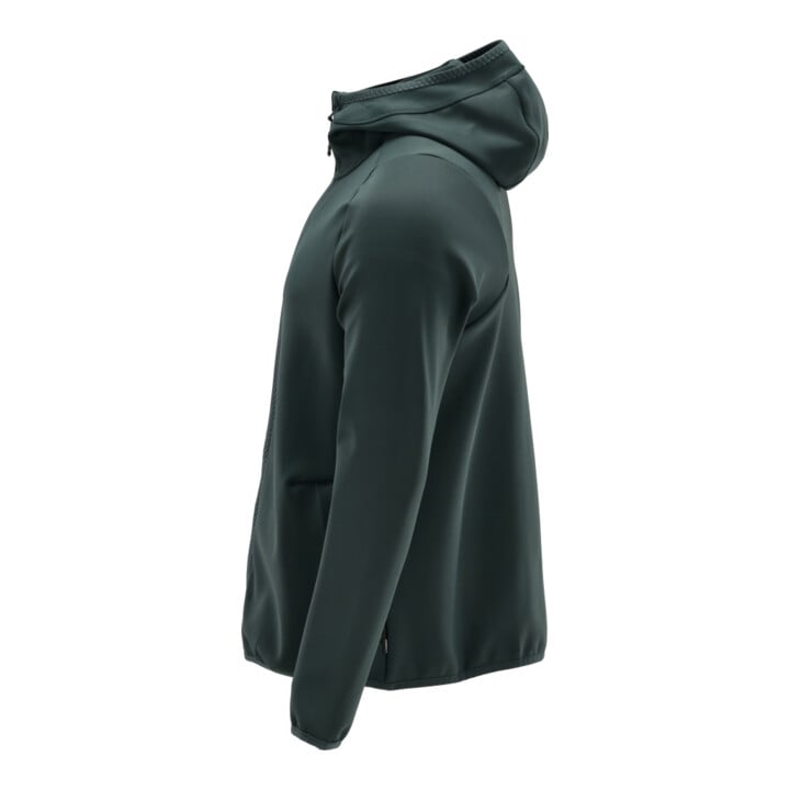 Mascot Fleecepullover Microfleecejacke Kapuze Reißverschluss Größe L waldgrün