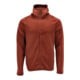 Mascot Fleecepullover Microfleecejacke Kapuze Reißverschluss Herbstrot XL