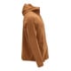Mascot Fleecepullover Microfleecejacke Kapuze Reißverschluss L nussbraun