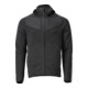 Mascot Fleecepullover Microfleecejacke Kapuze Reißverschluss schwarz Gr. S