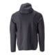 Mascot Fleecepullover Microfleecejacke Kapuze Reißverschluss schwarzblau Gr. L