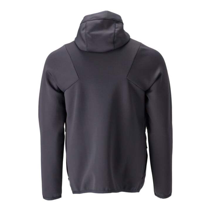 Mascot Fleecepullover Microfleecejacke Kapuze Reißverschluss schwarzblau Gr. L