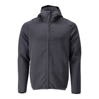 Mascot Fleecepullover Microfleecejacke Kapuze Reißverschluss schwarzblau Gr. S
