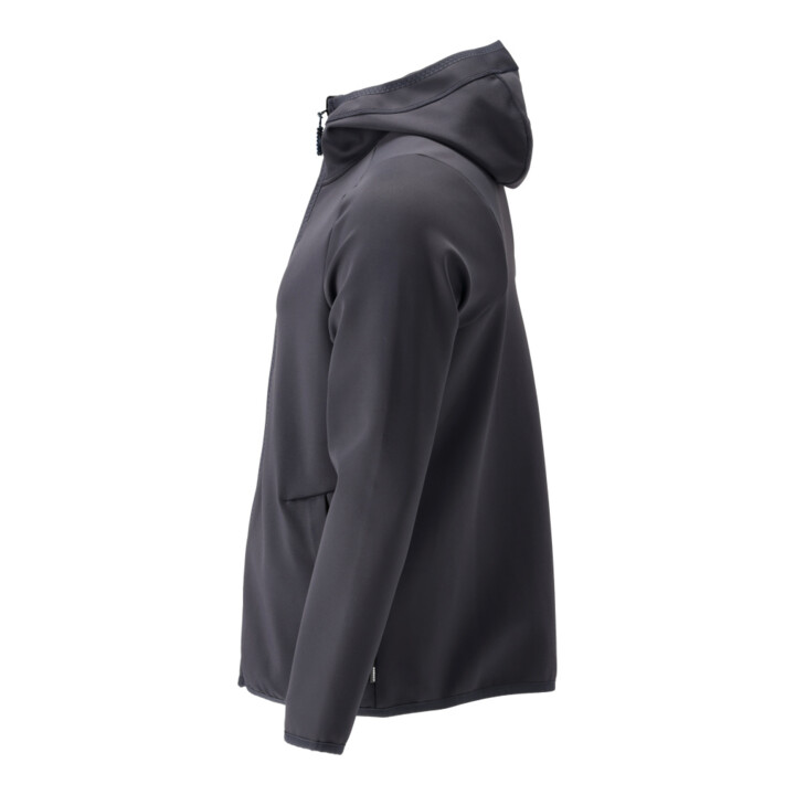Mascot Fleecepullover Microfleecejacke Kapuze Reißverschluss schwarzblau Gr. S