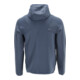 Mascot Fleecepullover Microfleecejacke Kapuze Reißverschluss steinblau 2XL