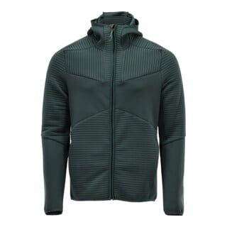 Mascot Fleecepullover Microfleecejacke Kapuze Reißverschluss waldgrün Größe M