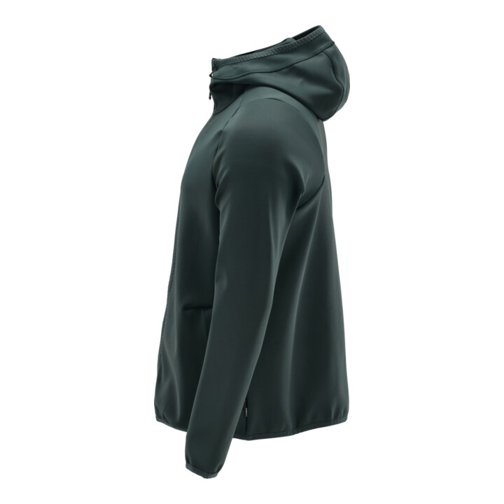 Mascot Fleecepullover Microfleecejacke Kapuze Reißverschluss waldgrün Größe M