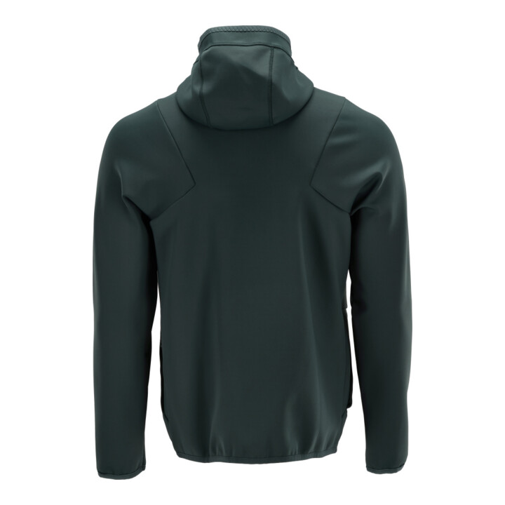 Mascot Fleecepullover Microfleecejacke Kapuze Reißverschluss waldgrün Größe M