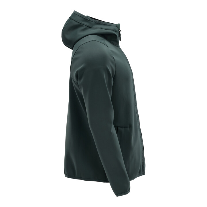Mascot Fleecepullover Microfleecejacke Kapuze Reißverschluss waldgrün Größe M