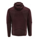 Mascot Fleecepullover Microfleecejacke Kapuze Reißverschluss XS bordeaux