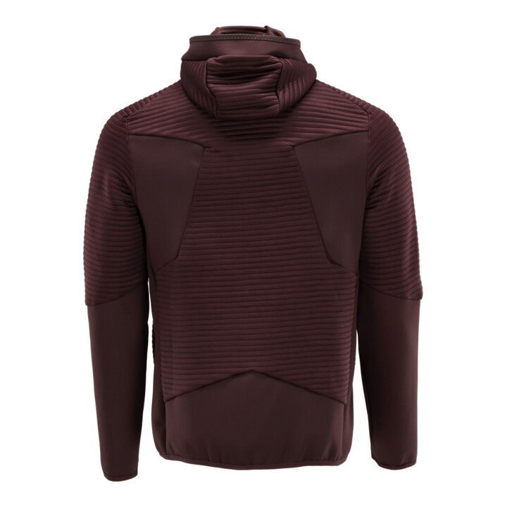 Mascot Fleecepullover Microfleecejacke Kapuze Reißverschluss XS bordeaux