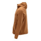 Mascot Fleecepullover Microfleecejacke Kapuze Reißverschluss XS nussbraun