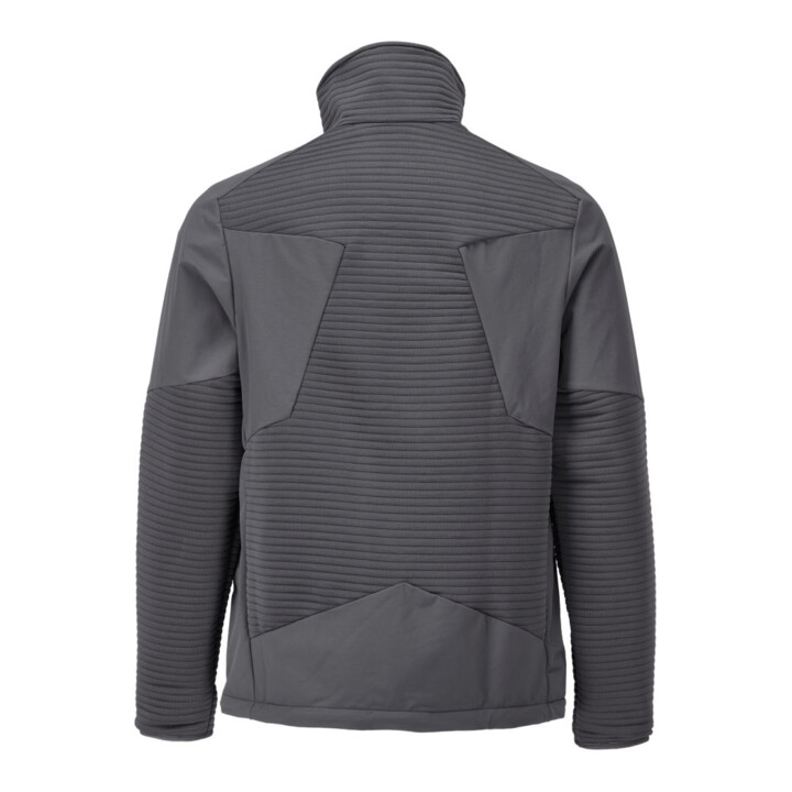 Mascot Fleecepullover Microfleecejacke kurz Reißverschluss Anthrazitgrau Gr. M