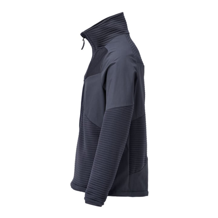 Mascot Fleecepullover Microfleecejacke kurz Reißverschluss schwarzblau Gr. XS