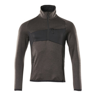 Mascot Fleecepullover Microfleecejacke kurz Reißverschluss XS dunkelanthrazit/schwarz