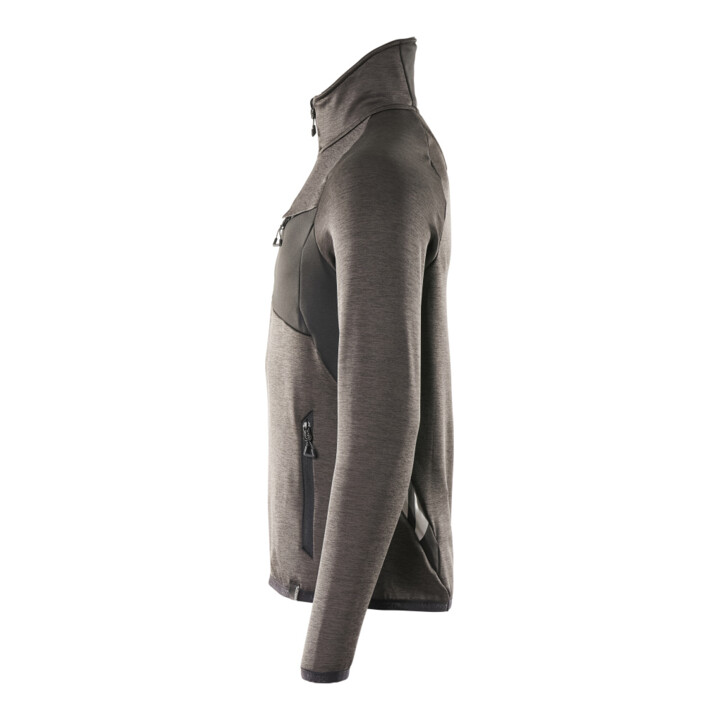 Mascot Fleecepullover Microfleecejacke kurz Reißverschluss XS dunkelanthrazit/schwarz