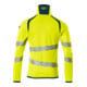 Mascot Fleecepullover Microfleecejacke L hi-vis gelb/dunkelpetroleum