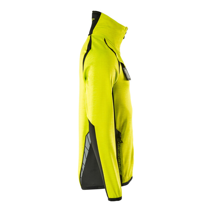 Mascot Fleecepullover Microfleecejacke L hi-vis gelb/schwarz