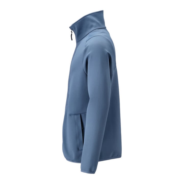 Mascot Fleecepullover Microfleecejacke L steinblau mit Reißverschluss