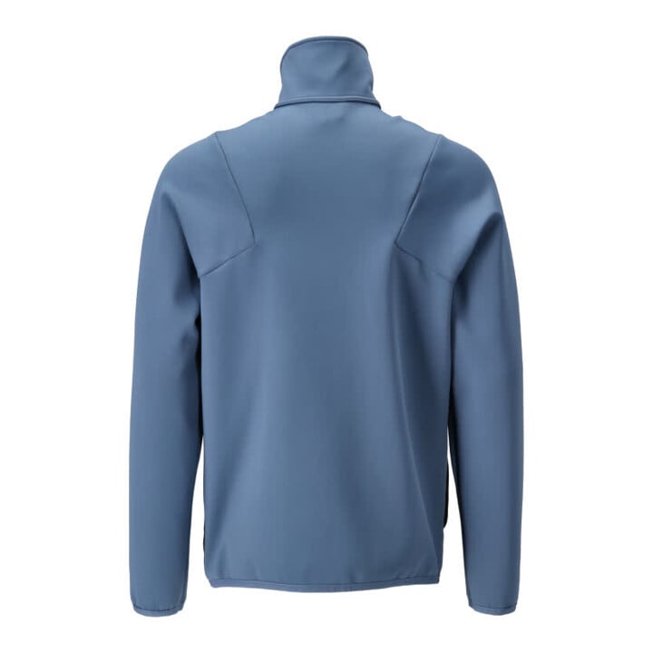 Mascot Fleecepullover Microfleecejacke L steinblau mit Reißverschluss