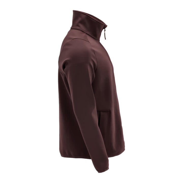 Mascot Fleecepullover Microfleecejacke M bordeaux mit Reißverschluss