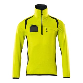 Mascot Fleecepullover Microfleecejacke M hi-vis gelb/schwarzblau