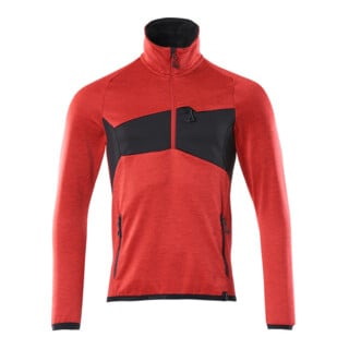Mascot Fleecepullover Microfleecejacke M verkehrsrot schwarz