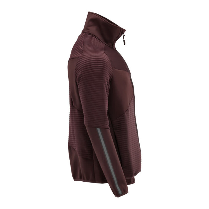 Mascot Fleecepullover Microfleecejacke mit Reißverschluss bordeaux Gr. S
