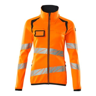 Mascot Fleecepullover Microfleecejacke Multisafe 2XL hi-vis orange/schwarzblau