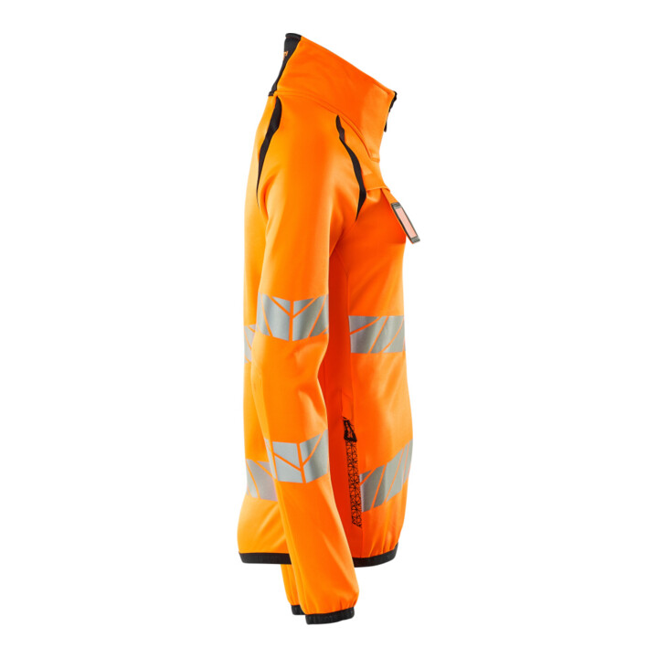 Mascot Fleecepullover Microfleecejacke Multisafe 2XL hi-vis orange/schwarzblau