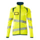 Mascot Fleecepullover Microfleecejacke Multisafe 3XL hi-vis gelb/dunkelpetroleum