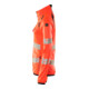 Mascot Fleecepullover Microfleecejacke Multisafe Damen Hi-vis rot/schwarzblau Größe S