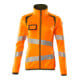 Mascot Fleecepullover Microfleecejacke Multisafe Damen XS hi-vis orange/moosgrün