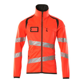 Mascot Fleecepullover Microfleecejacke XL hi-vis rot/dunkelanthrazit