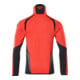 Mascot Fleecepullover Microfleecejacke XL Hi-vis rot/schwarzblau