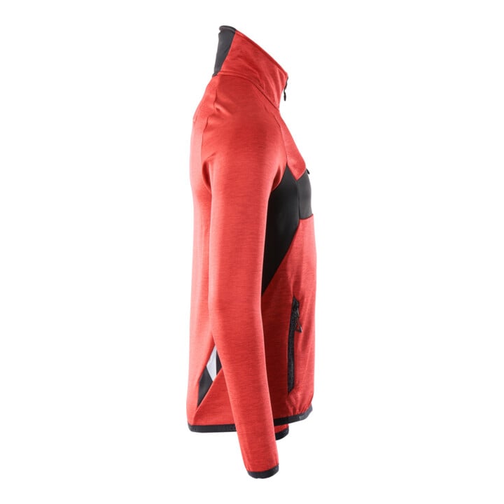Mascot Fleecepullover Microfleecejacke XL verkehrsrot/schwarz