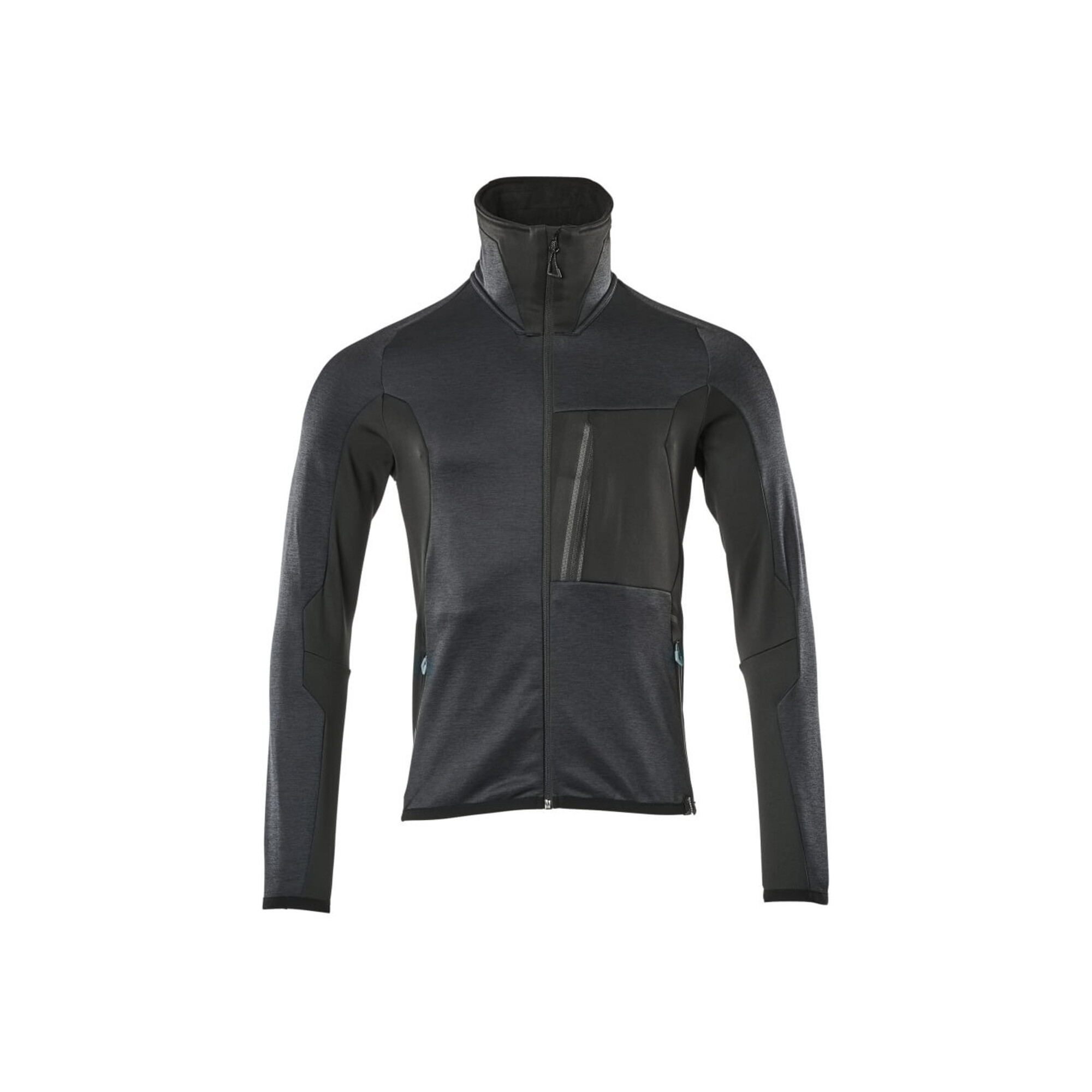 Mascot Fleecepullover mit Reißverschluss Microfleecejacke Größe 4XL, dunkelmarine/schwarz