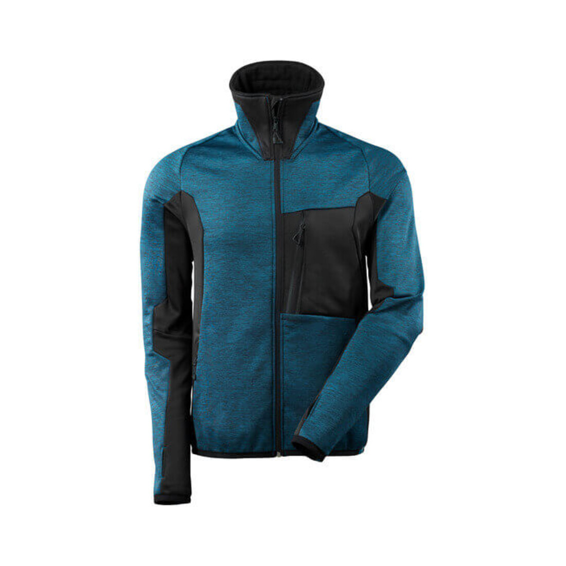 Mascot Fleecepullover mit Reißverschluss Microfleecejacke Dunkelpetroleum/ schwarz