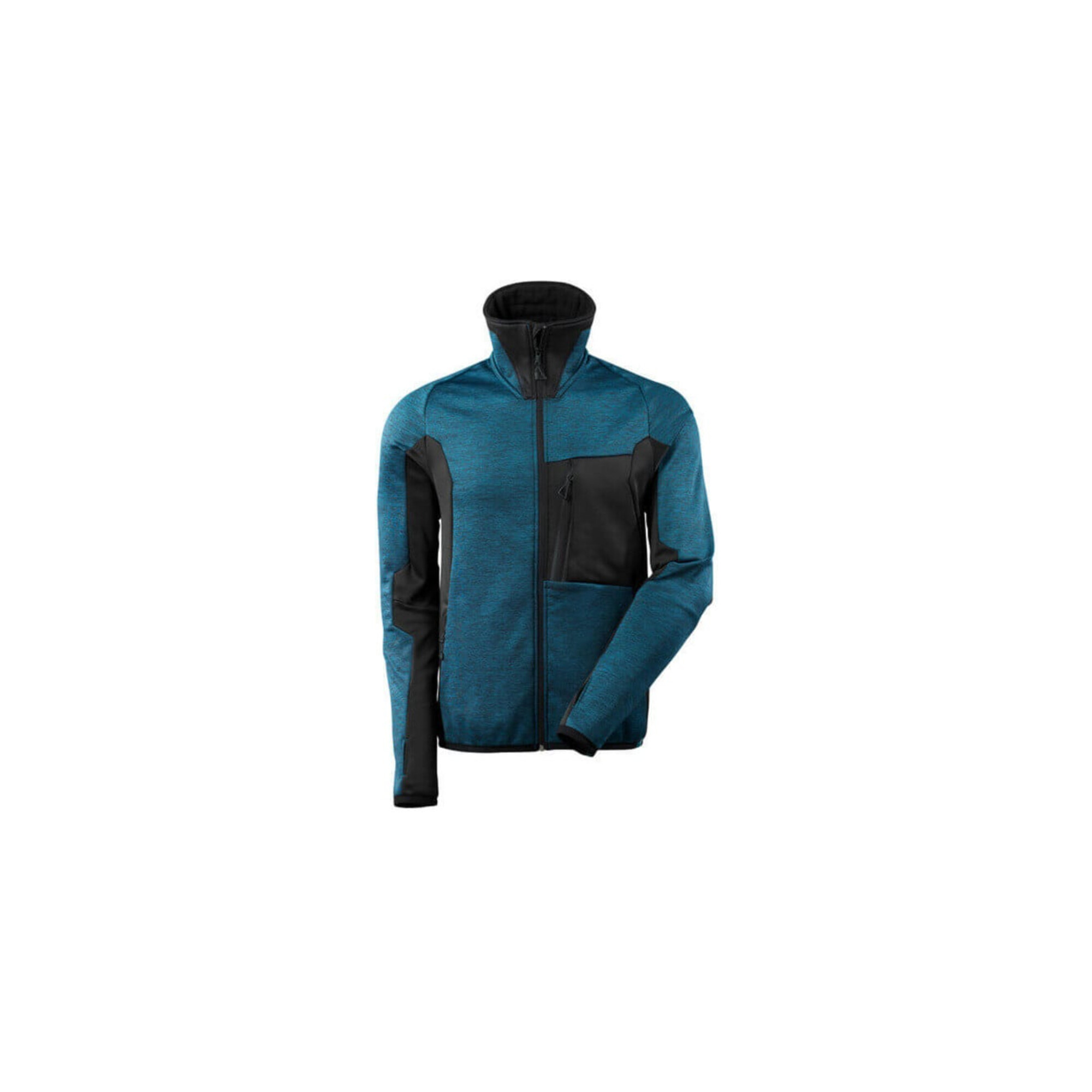 Mascot Fleecepullover mit Reißverschluss Microfleecejacke Größe XL, Dunkelpetroleum/ schwarz