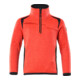 Mascot Fleecepullover Reißverschluss Jacke Kinder Größe 140 Hi-vis rot/schwarzblau