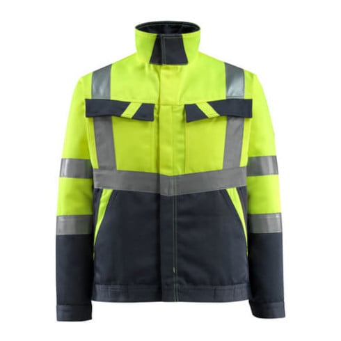 Mascot Arbeitsjacke Forster hi-vis gelb/schwarzblau