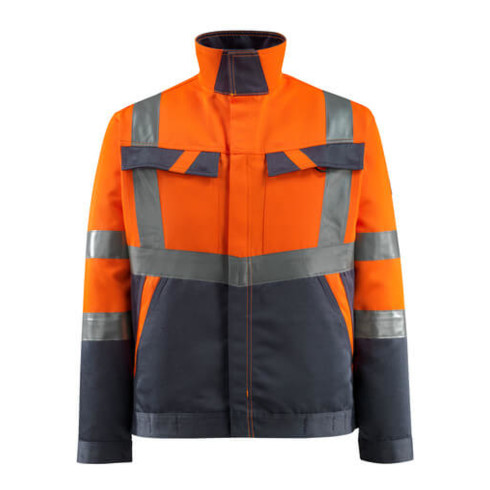 Mascot Arbeitsjacke Forster hi-vis orange/schwarzblau