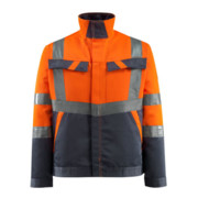 Mascot Arbeitsjacke Forster hi-vis orange/schwarzblau